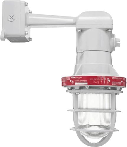 RAB Lighting EB124T-3/4 Explosion Proof Incan Bracket Guard 8 Hubs