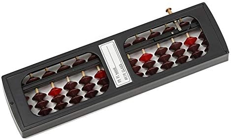 FINIVE Plastic Number Puzzle, 13 Digits Abacus Arithmetic Tool Children Math Learning Aid Calculating Toy