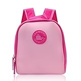 Toddler Backpack for Girls with Chest Clip, Kids Backpack for Kindle Fire Tablet, Headphones, Snacks by Termichy (Pink)