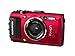 OM SYSTEM OLYMPUS TG-4 16 MP Waterproof Digital Camera with 3-Inch LCD (Red)