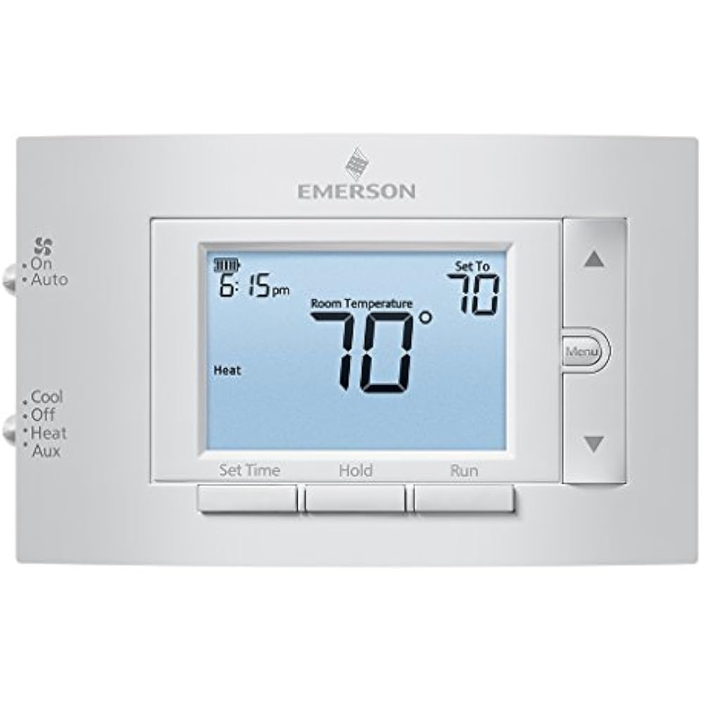 Emerson 1F83H21PR Heat Pump (2H/1C) Programmable Thermostat