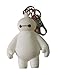 Big Hero 6 Toy Baymax Figure Pendant Keychain Hanging Accessories (6.5cm) White