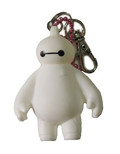 Big Hero 6 Toy Baymax Figure Pendant Keychain Hanging Accessories (6.5cm) White