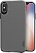 Smartish iPhone Xs/X Slim Case - Gripmunk [Lightweight + Protective] Thin Cover for Apple iPhone 10/10S (Silk) - Gunmetal Gray