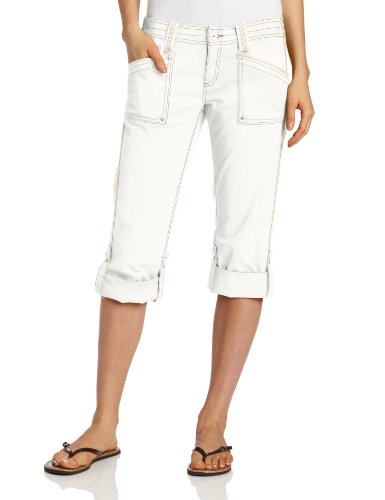 Aventura Women's Arden Capri Pant, White, 10
