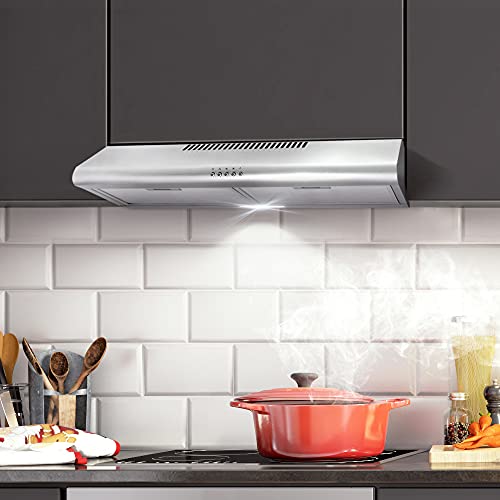 COSMO COS5MU30 30 in. Under Range Hood Ductless Convertible