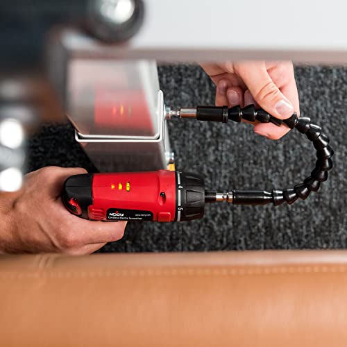 NoCry Commercial Grade Cordless Electric Screwdriver Builtin LED