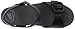 Dansko Women's Sue Black Full Grain Wedge Sandal