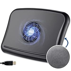 KLIM-Comfort-Laptop-Cooler-Protect-yourself-and-your-laptop-from-overheating-High-Comfort-Silent-Cooling-pad-10-156-Stable-on-Your-Laps-Laptop-Cooling-Tray-with-Fan-NEW-2021 KLIM Comfort + Laptop Cooler + Protect yourself and your laptop from overheating + High Comfort Silent Cooling pad 10…