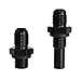 New -6 AN x 1/4NPS Transmission Oil Cooler Adapter Fittings For GM 1997-2007 4L80E (Pack Of 2)