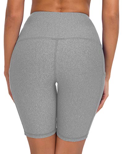 image for Custer's Night High Waist Out Pocket Yoga Short Tummy Control Workout 