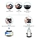 Phone Holder for Car, 360° Rotate Strong Sticky Gel Premium 3M Dashboard Car Phone Mount Cradle [Easy Opening & Neat Folding] for iPhone, Android Smartphones, GPS