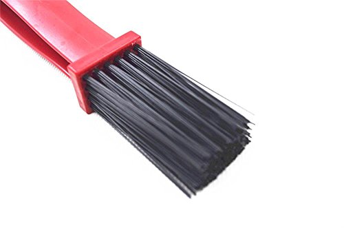 MOTO4U Motorcycle & Bike Universal Chain Grunge Cleaning Brush/Tool For Honda Kawasaki Suzuki Yamaha DirtBike MX Steet Sport Off-Road Motorcycles ATVs Quad Bicycles (2 PACK)