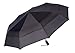 Minowl Umbrella Auto Open Close Windproof For Travel 42 Inch Black