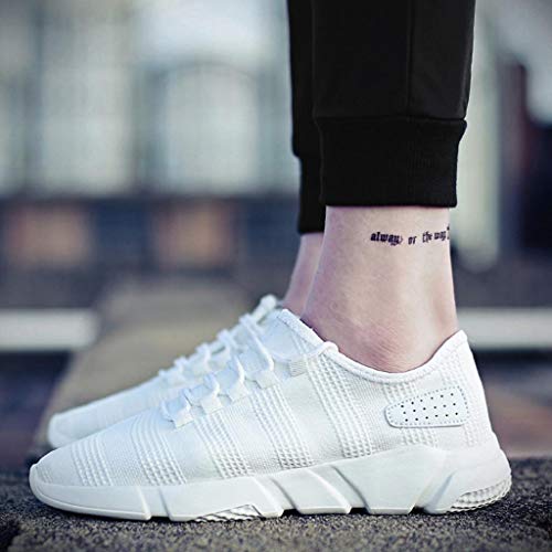 Men's Couple Warm Waterproof Mesh Lace-Up Sneakers Breathable Boots Breathable Casual Wear Resistant Shoes Thickening Antiskid Comfy Running Jogging Fitness Athletic Walking Outdoors