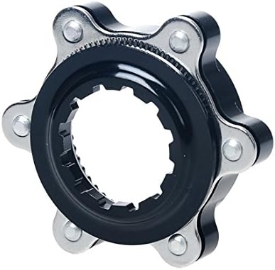 BikeLee Mountain Bike Centrallock to 6-Bolt Rotor Adapter(Black)