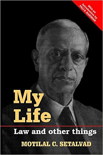 Book cover: My Life: Law And Other Things