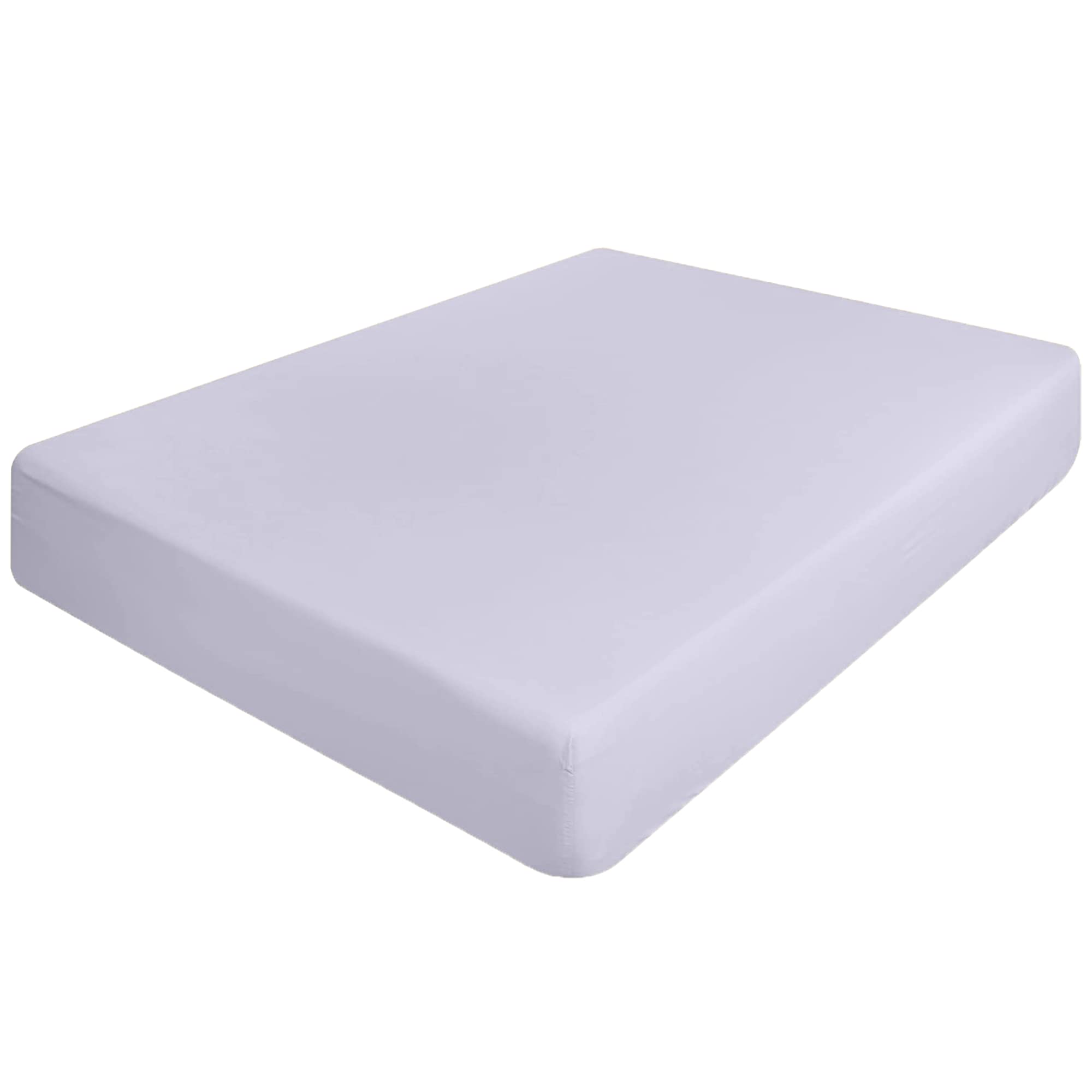 Apex Furnishings Bedding Single Fitted Sheet White - Deep Pocket 12 inch (30 cm) Soft Brushed Microfibre Corners Elastic Easy Care Bottom Bedsheets