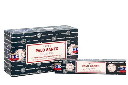 Satya Nag Champa Palo Santo incense sticks-12packs