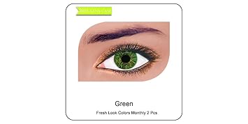 Freshlook Powered Color Contact Lens Pack Of 2 Lens Per Box Free