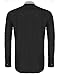 Coofandy Men's Casual Dress Shirt Button Down Shirts (XX-Large, NEW-Black)