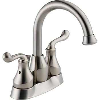 Delta 25901LF Lewiston Two Handle Centerset Bathroom Faucet, Chrome