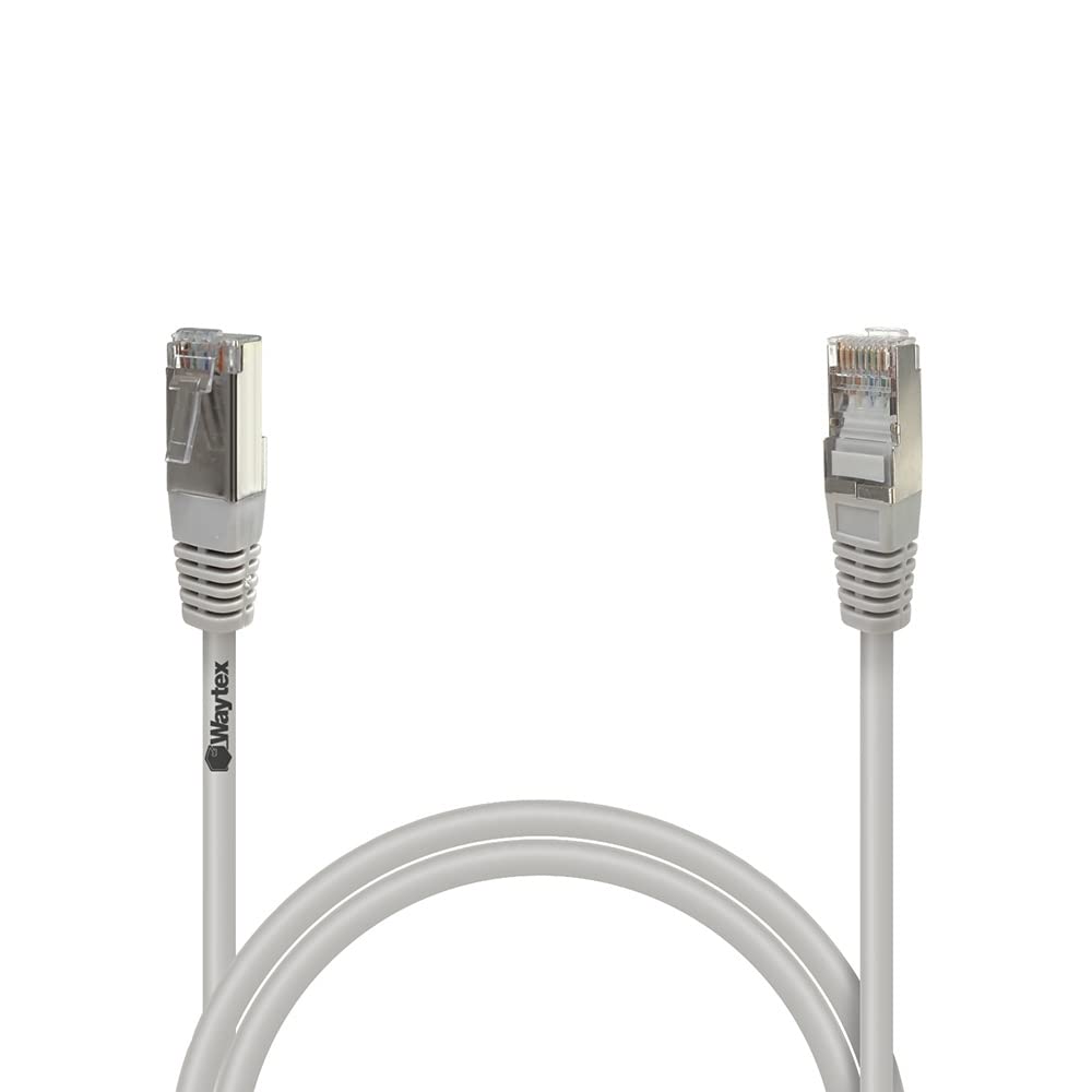 Waytex 3206 RJ45 FTP Shielded Network Patch Cable Category 5e 1 m beige