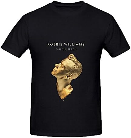 Sophia Janice Robbie Williams Take The Crown Pop Men Crew Neck Screen Printed T Shirt XXXX-L