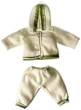 Miniland Cream Tracksuit with Hood for 15 3/4