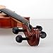 Professional 4/4 Full-size Hand-made Ebony Violin, Suitable for Professional Students and Beginners, Including Bow, Rosin, Strings, and Case.