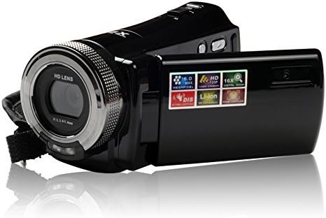 ORDRO 2.7 inch LCD DV Digital Video Camera Recorder 16x Zoom Camcorder Black