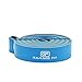 Garage Fit Pull Up Assist Band, Stretch Resistance Mobility Band - Powerlifting Bands - Extra Durable, Pull-Up Assist Bands for Cross Training Exercise (#3 Blue/Gray (M) 100-120 lbs. 1 1/8