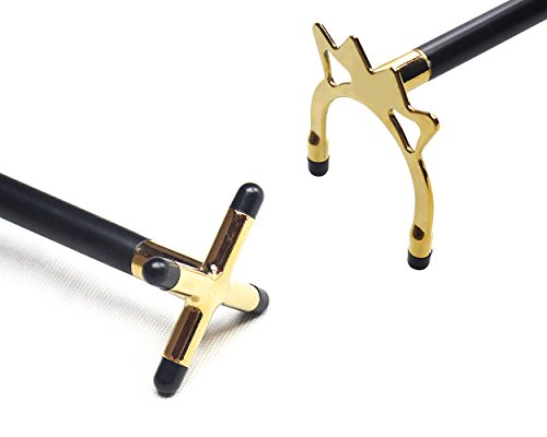Ace Select Set of 2 Billiard Brass Bridge Heads Pool and Snooker Cross and Spider Cue Rests