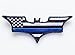 Police Thin Blue Line Batman Patch