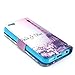 Welity Retro Eiffel Tower PU Leather Wallet Type Magnet Design Flip Case Cover Credit Card Holder Pouch Case for Apple iPhone 5C