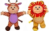 Cabbage Patch Kids Bundle Serena Giraffe Zoo and Baby Austin Lion Doll