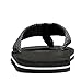 NewDenBer Mens Flip Flops Comfortable Thong Sandals Lightweight Summer Beach Sandals (11 D(M) US, Black)