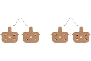 Metal Disc Brake Pads for Max G3 Electric Scooter and Mountain Bikes, High Friction Stopping Power Replacement Parts, Precise