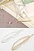 Adecco LLC 7pcs Minimalist Dainty Gold Silver Hollow Geometric Metal Hairpin Hair Clip Clamps,Circle, Triangle and Moon etc (silver)