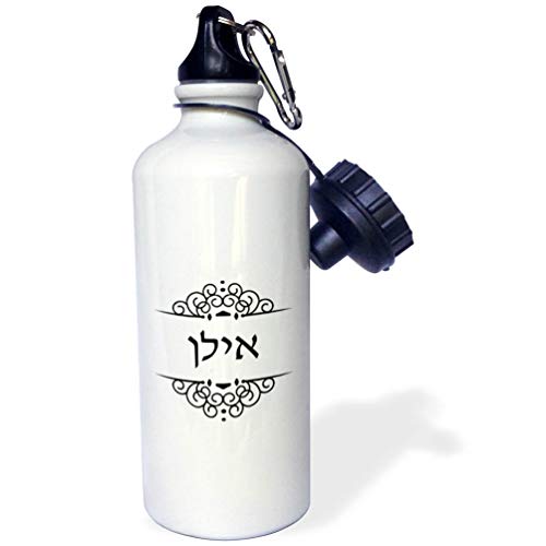3dRose Sports Water Bottle, 21 oz, Multicolor