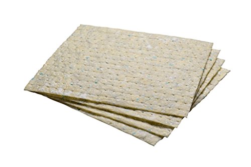 3MChemical Sorbent Pad, Medium Capacity, MCC, 17 in x 15 in, 100 Pads/Case
