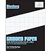 Bienfang Designer Grid Paper Pad, 8x8 Cross Section, 8.5 x 11 inches, 50 Sheets