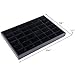 Valdler Velvet Stackable 36 Grid Jewelry Tray Showcase Display Organizer