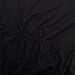 Spotti Men's Cycling Bike Jersey Short Sleeve with 3 Rear Pockets- Moisture Wicking, Breathable, Quick Dry Biking Shirt Black