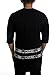L.A.T.H.C. - Mens Banded Raglan, Medium, Black