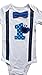 Baby Boys 1st Birthday Outfit Cookie Monster Bodysuit, Blue-aqua-black, 12M-Short Sleeve