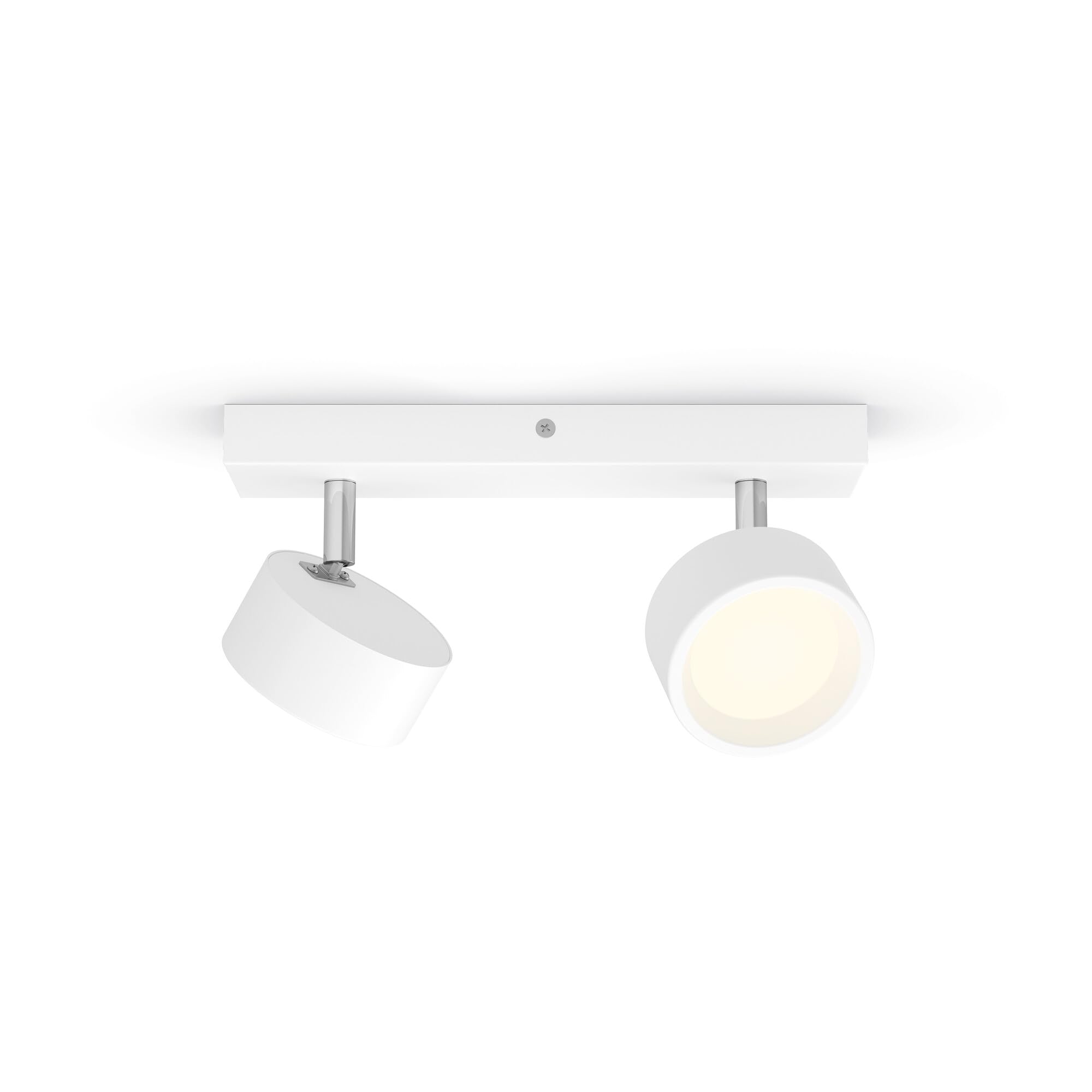 Philips LED Bracia Spot 2x5.5W Warm White 2700k [5.5W - White] For Indoor Home Lighting, Living Room, Study, Office — image 1