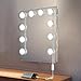 Vanity Mirror Lights, Comkes LED Makeup Vanity Light Kit with 10 Cosmetic Dressing Bulb Hollywood Style, USB Power Supply 7000K Dimmable Lighting Fixture Strip Vanity Set in Dressing Room