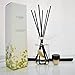 LOVSPA Reed Diffuser Set, Clean Cotton Blossom Scented Oil Diffuser with Sticks, Home Fragrance Accessories for Bathroom Shelf Decor, Aroma Diffusers for Home or Office Desk, USA Made