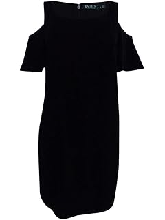 ralph lauren long black dress